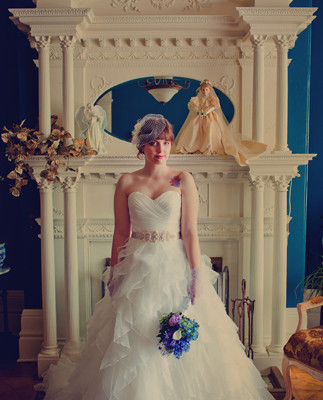 Alita Graham wedding dress