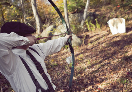 Fun and games at vermont wedding