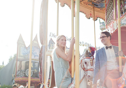Carnival engagement merry-go-round Inspiration