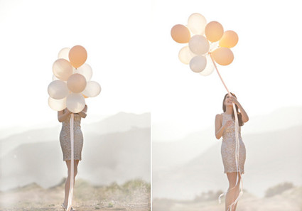 Pastel balloons