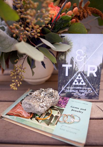 Modern Joshua Tree wedding invite