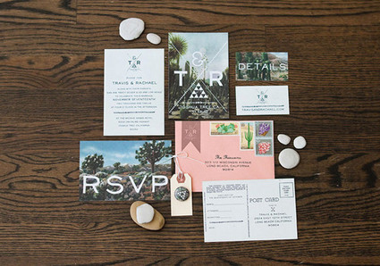Joshua Tree wedding invite