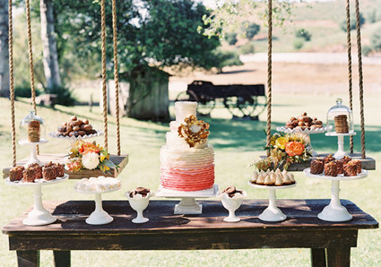 Vintage Modern Dessert Bar