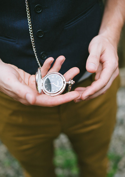 Groom's Silver Pocketwatch