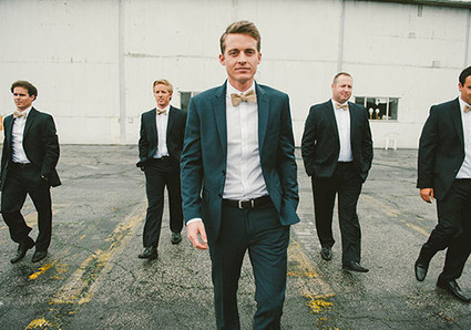 Industrial Groomsmen Inspiration