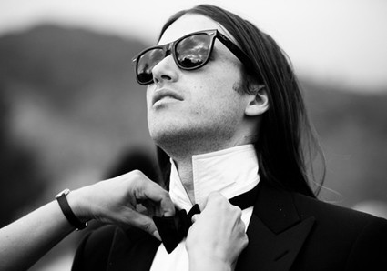 sunglasses and bowtie