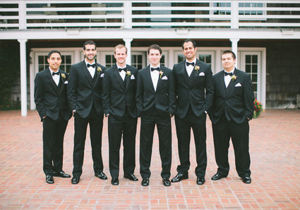 Black by Vera Wang Groomsmen Suits Inspiration