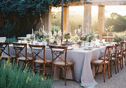 Romantic Australian Wedding Reception