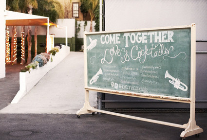 School Chalkboard Entrance Sign