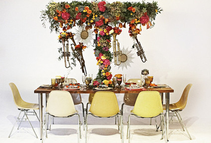 60s Rock-n-Roll Tablescape