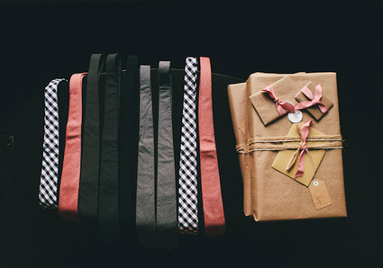 Rustic J.Crew Gingham Ties Inspiration