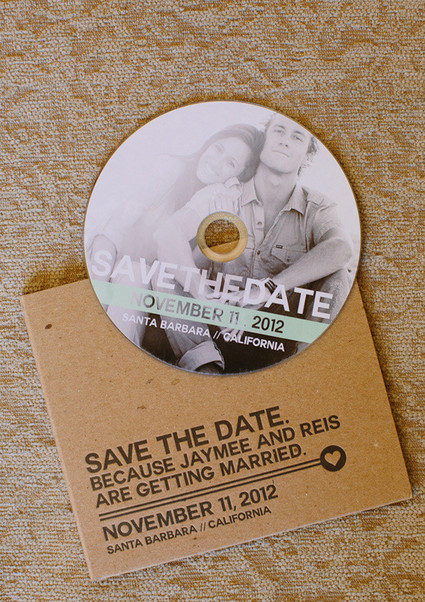 DIY CD Save the Date