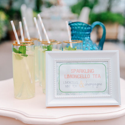 Sparkling Limoncello Tea