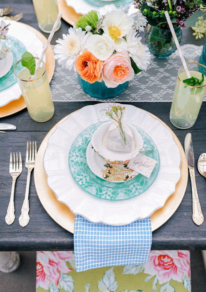 Vintage Spring Tea Party Inspiration