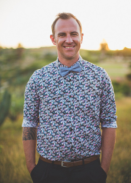 Mexican Print Shirt and Bowtie