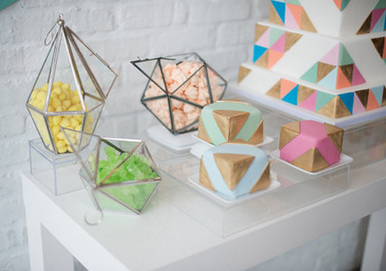 Pastel Geometric Candy Bar