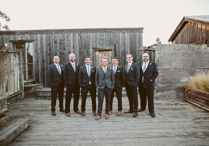 Rustic Point Reyes Groomsmen