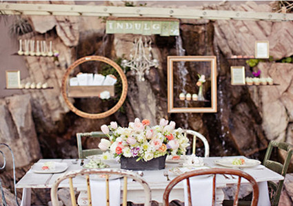 Vintage Garden Dessert Party Inspiration