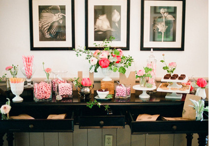 Pink Sweets and Goodie Bags