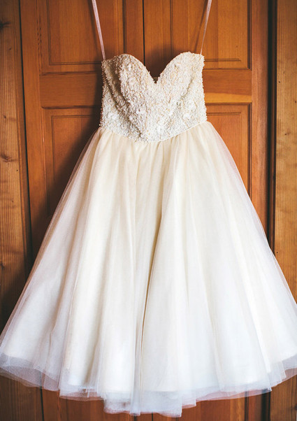 Stephanie James Couture Beaded Bust Ball Gown