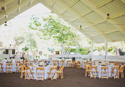 Vintage Southern County Fair Wedding Reception