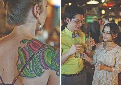 Artistic Chicago warehouse wedding Wedding Inspiration