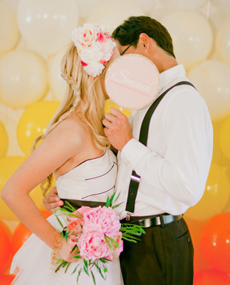 Modern Monet inspired shoot Wedding Inspiration