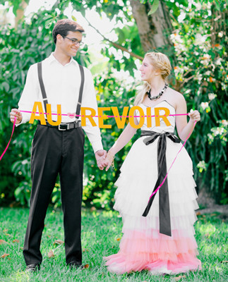 Modern Monet inspired shoot Wedding Inspiration
