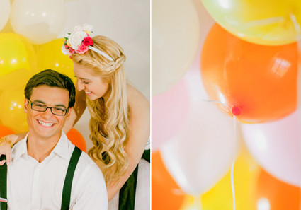 Modern Monet inspired shoot Wedding Inspiration