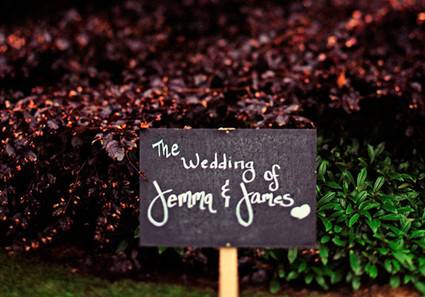Chalkboard Wedding Inspiration
