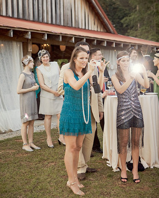 Roaring 1920's Wedding Guests