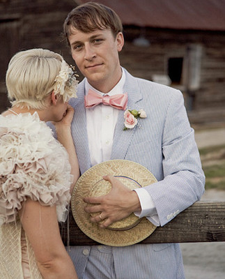 Roaring 1920's Wedding Portrait