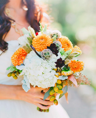 Fall Bridal Bouquet