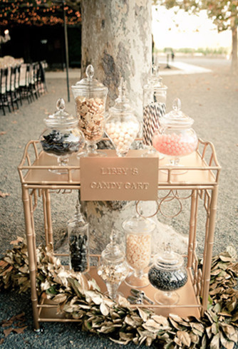 Bar Cart Wedding Inspiration