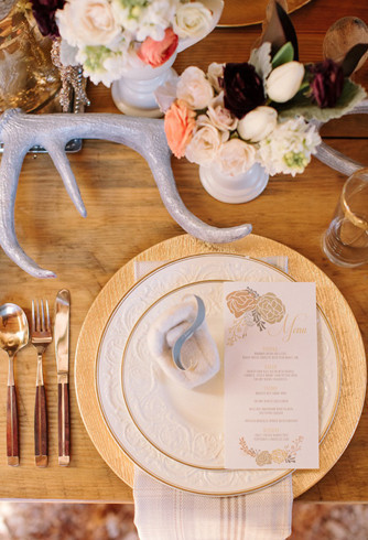 Place Setting Wedding Inspiration