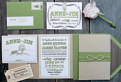 Green Invitations Inspiration