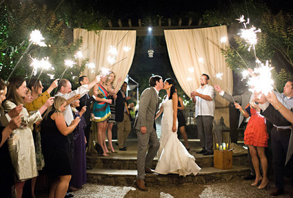 Sparkler Send Off