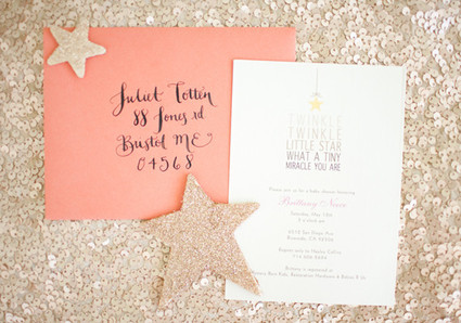 Vintage Baby Shower Invitation