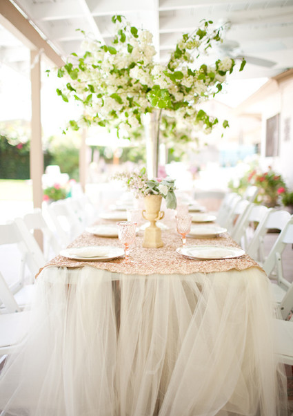 Vintage Baby Shower Flowers