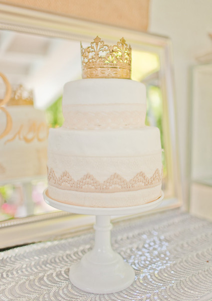 Vintage Baby Shower Cakes