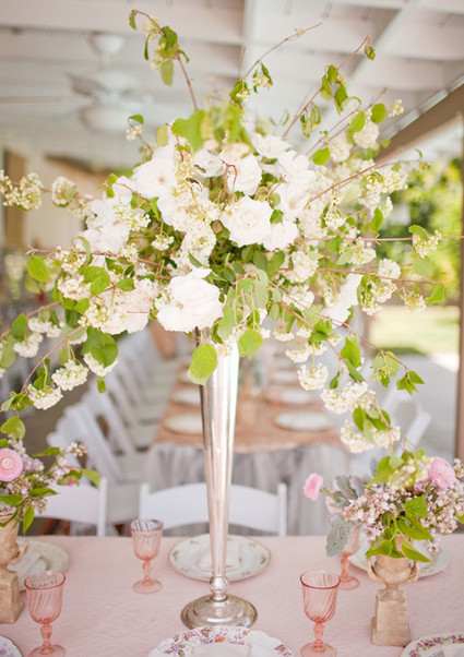 Vintage Baby Shower Florals Inspiration