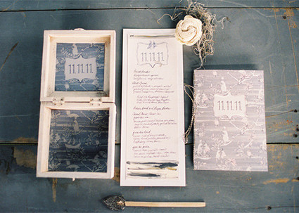 Nautical Wedding Invitation Inspiration