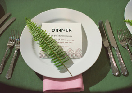 Wes Anderson Inspired Place Setting