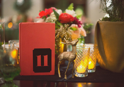 Wes Anderson Inspired Table Number