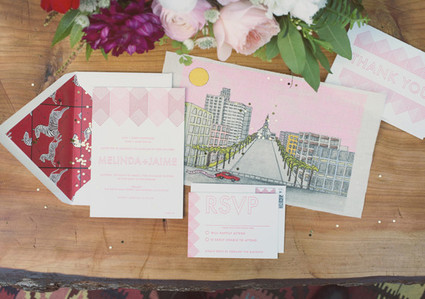 Wes Anderson Inspired Wedding