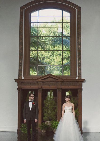 Wes Anderson Inspired Wedding Portraits