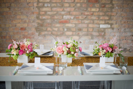 Geometric wedding inspiration Wedding Inspiration