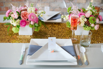 Geometric wedding inspiration Wedding Inspiration