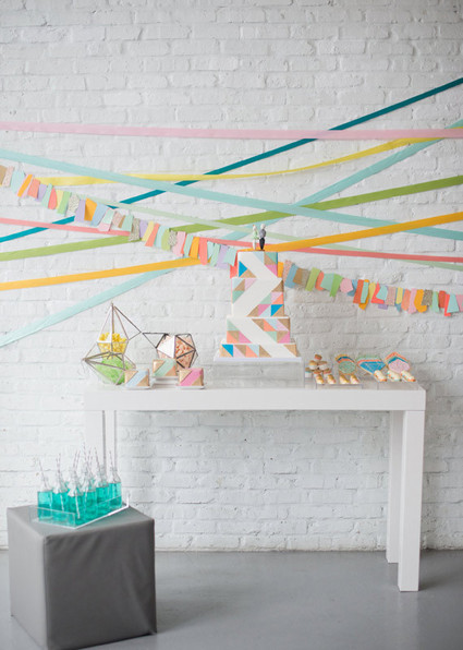 Geometric wedding inspiration Wedding Inspiration