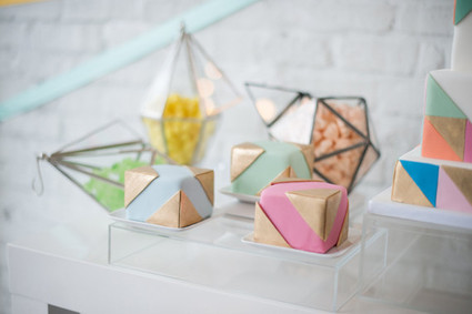 Geometric wedding inspiration Wedding Inspiration